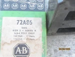 Allen Bradely Size 2 Starter Coil #72a86. Series K. 120v. New Open Box.. Fixed Price $60.00.