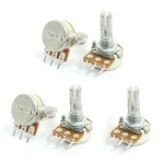 Top Adjustment Single Knurled Shaft 3pin Potentiometer 10k Ohm 5pcs. Fixed Price $8.12.