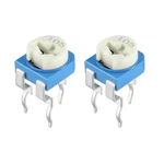 20pcs 1m Ohm Variable Resistors Horizontal Adjustable Top Potentiometers Cermet. Fixed Price $7.65.