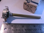 Centralab F3-11 2k Potentiometer W. Taps Fastatch Dual Front Solder Terminals. Fixed Price $9.99.