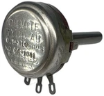 Ohmite Type Ab Variable Resistor Potentiometer Ca-1041 0.1 Megohms Vintage Usa. Fixed Price $20.00.