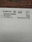 Ohmite Rheostat Part # Rls500e. Fixed Price $135.00.