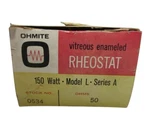 Ohmite 0534 Rheostat Nsmp. Fixed Price $104.00.