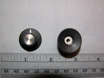 10 Raytheon 227300g30 1/8" Control Knobs Plastic And Aluminum Core. Fixed Price $19.99.