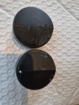 2 Ea: Raytheon Knobs Ms91528-4d2b, For 1/4" Shaft W/set Screws, Used.. Fixed Price $18.95.