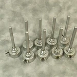 Vtg Centralab Ww-030 3 Potentiometer Lot (9) 5w Wirewound Long Shaft Nos. Fixed Price $74.79.