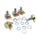 10pcs B20k Ohm Linear Taper 15mm Shaft 3 Pin Rotary Potentiometer With Nuts New-. Fixed Price $5.31.
