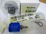 New Bourns 3500s-e15-103l Potentiometer With H-46-6a-1 Knob Kit. Fixed Price $90.00.