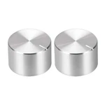 Uxcell 2pcs Potentiometer Knob Knurled Shaft Silver Tone 20mmx13mm,. Fixed Price $13.53.