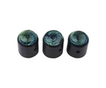 Guyker Guitar Knobs With 6mm Dia. Shaft Pots - Glass Top Ebony Tone And Volum.... Fixed Price $35.43.