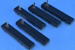 5 Tt Electronics Audio Stereo Fader 10k Slide Potentiometers. Fixed Price $19.95.