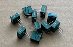 Rtr24dp501r, Vrn, Wirewound Trimmer 500 5% 0.75w(3/4w) 1% 25turn, 5pcs. Fixed Price $18.99.