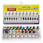 Wh148 Potentiometer Kit 1k 2k 5k 10k 20k 50k 100k 250k 500k 1mk Ohm 15mm Shaft S. Fixed Price $36.95.