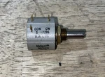 Helipot S 7286 Ccw Potentiometer S7286 R1k L.25. Fixed Price $32.00.
