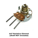 Clarostat A47-10k-s, 1/2w 10k Ohm Linear Potentiometer Element No Shaft. Fixed Price $12.95.