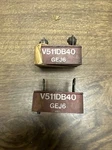 Ge,v511db40,varistor Lot Of 2. Fixed Price $24.00.