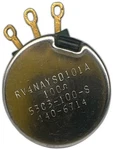 Honeywell Clarostat Rv4naysd101a 100 Ohm 53c3-100-s Rotary Potentiometer Usa Vin. Fixed Price $20.00.