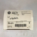 New Allen Bradley Cd273 Operating Coil Size 3 100a 460-480v 60hz 2-3 Pole. Fixed Price $100.00.