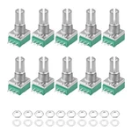 Uxcell Potentiometer B10k Ohm Variable Resistors Single Turn Rotary Carbon.... Fixed Price $13.49.