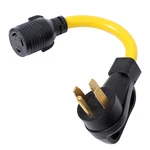 Onetak Nema 14-50p To L6-30r 240v 30 Amp 4 Prong Male Plug Twist Lock 3. Fixed Price $45.85.