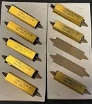 Lot Of 8 Ohmite Metal-mite 850f100ke 50w 100k 1% Wirewound Resistors. Fixed Price $24.99.