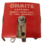 Ohmite Power Rheostat Potentiometer No. 0447 16 Ohm 2.50a Series A New Box. Fixed Price $36.95.
