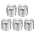 5pcs Silver Knurled Shaft Potentiometer Knob 6mm Rotating 15x13mm. Fixed Price $7.18.