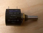 Helipot 30k Multi-turn Pot 1/4" Shaft, 311-0318-00. Fixed Price $11.95.