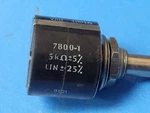 (1 Pc) Vrn 7800-1/5k Potentiometer 5k Ohms 5% Lin .25%. Fixed Price $18.95.