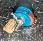 Voltronics V300000-series C-1437-3 Rotary Potentiometer 5k 3 87 / Ohms Resist. Fixed Price $85.50.
